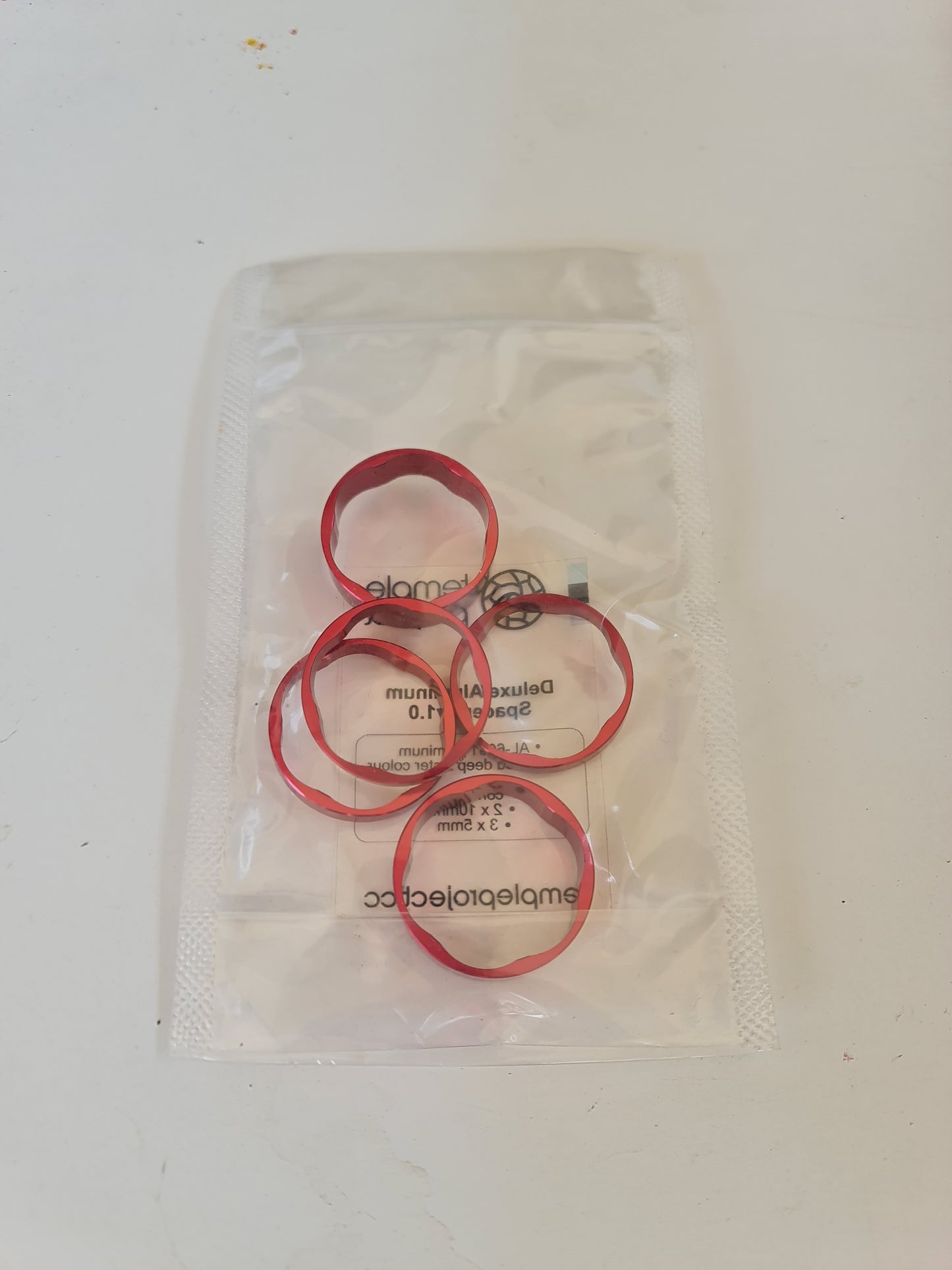 Temple Project Deluxe Aluminum Spacers