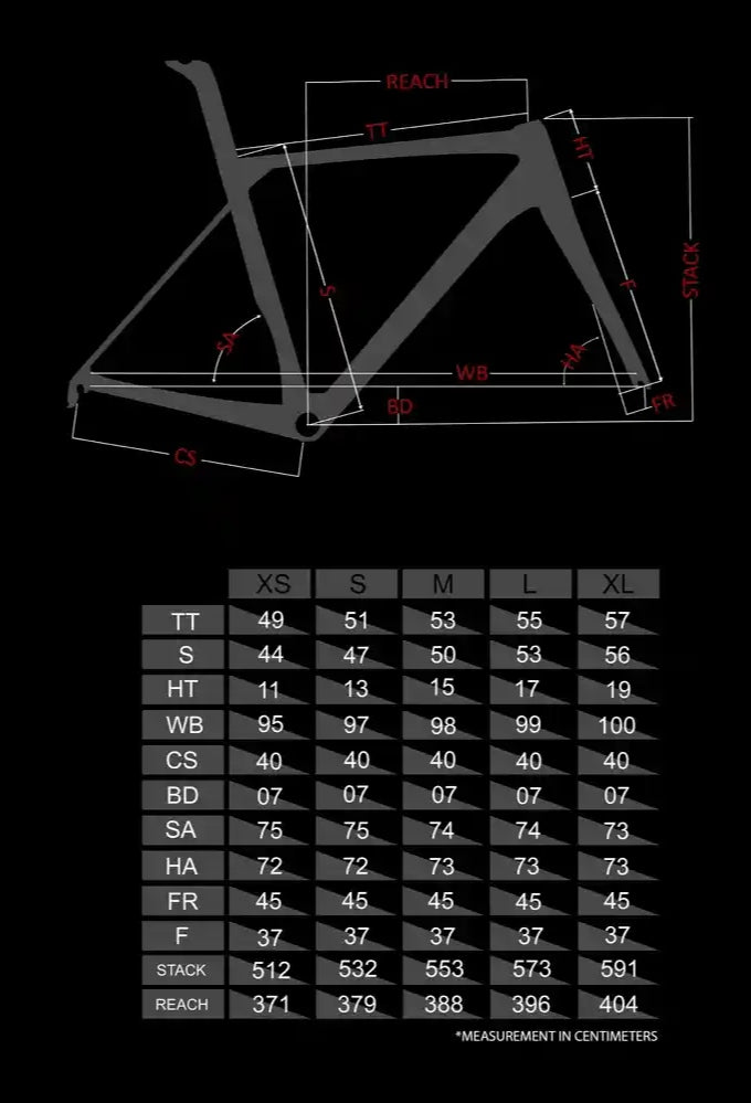 Vellum Fuerza Disc Frameset
