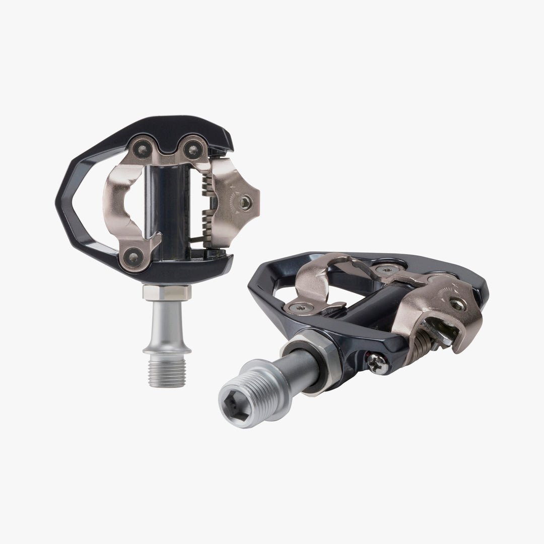 shimano double sided spd pedals Shimano PD-ES600 SPD Single Sided Pedals – The Brick Bike Boutique