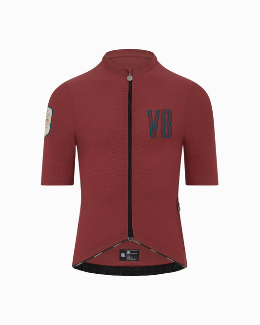 Velobici Pordoi SS Jersey Rhubarb