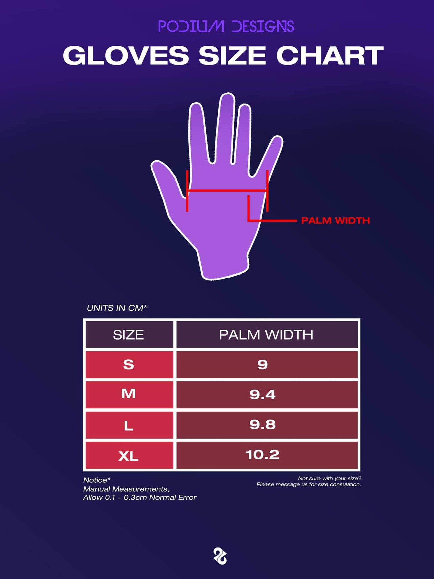 Podium Designs Fast Paw Gloves