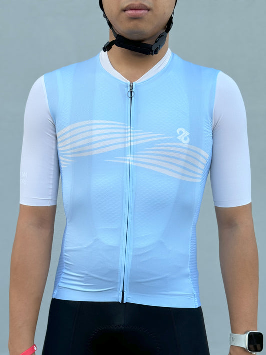 Podium Designs Vanilla Blue Jersey