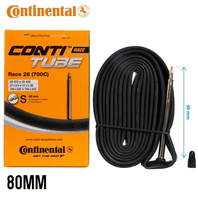 Continental race sale tubes