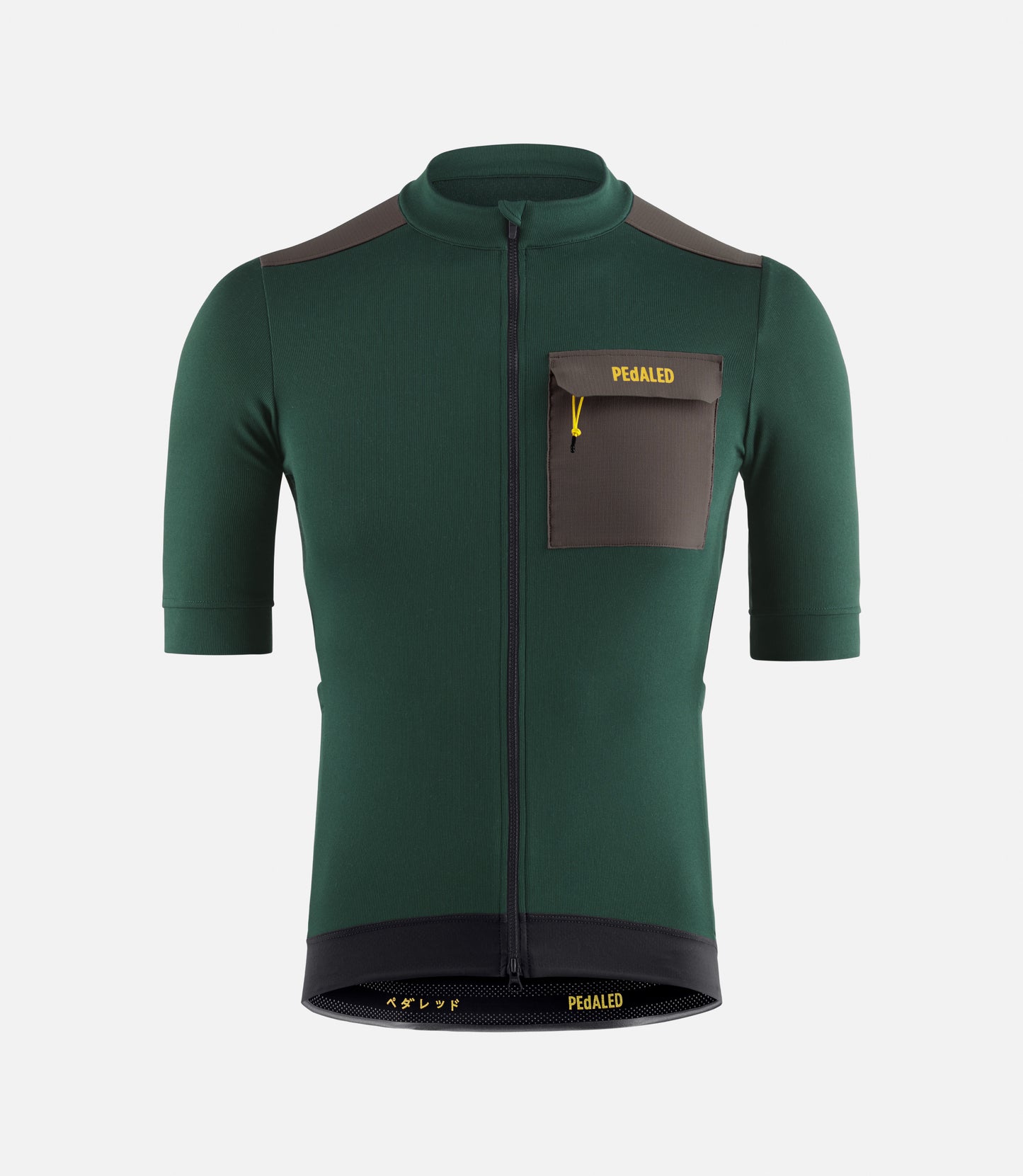 PEdALED Odyssey Merino Jersey - Dark Green