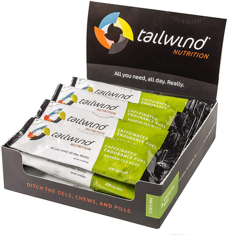 Tailwind - Stick Pack Caffeinated Endurance Fuel Green Tea Buzz