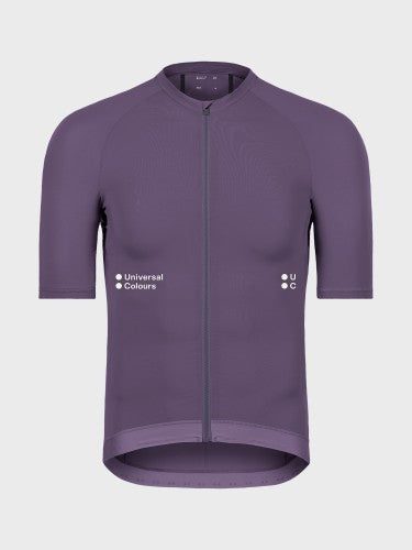 Universal Colours Mono Short Sleeve Jersey - Thistle Purple